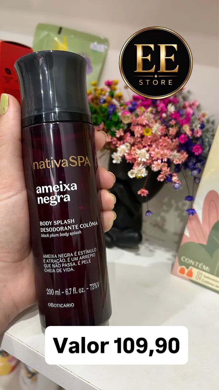 Body Splash Ameixa Negra O Boticário 