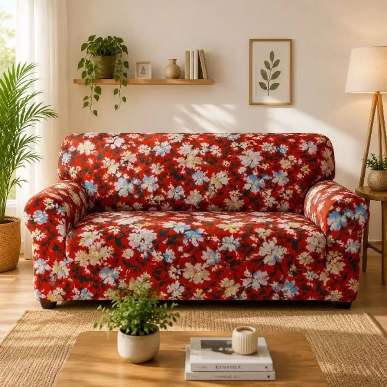 Capa Sofa  Estampada 2, 3 Lugares - Foto 2