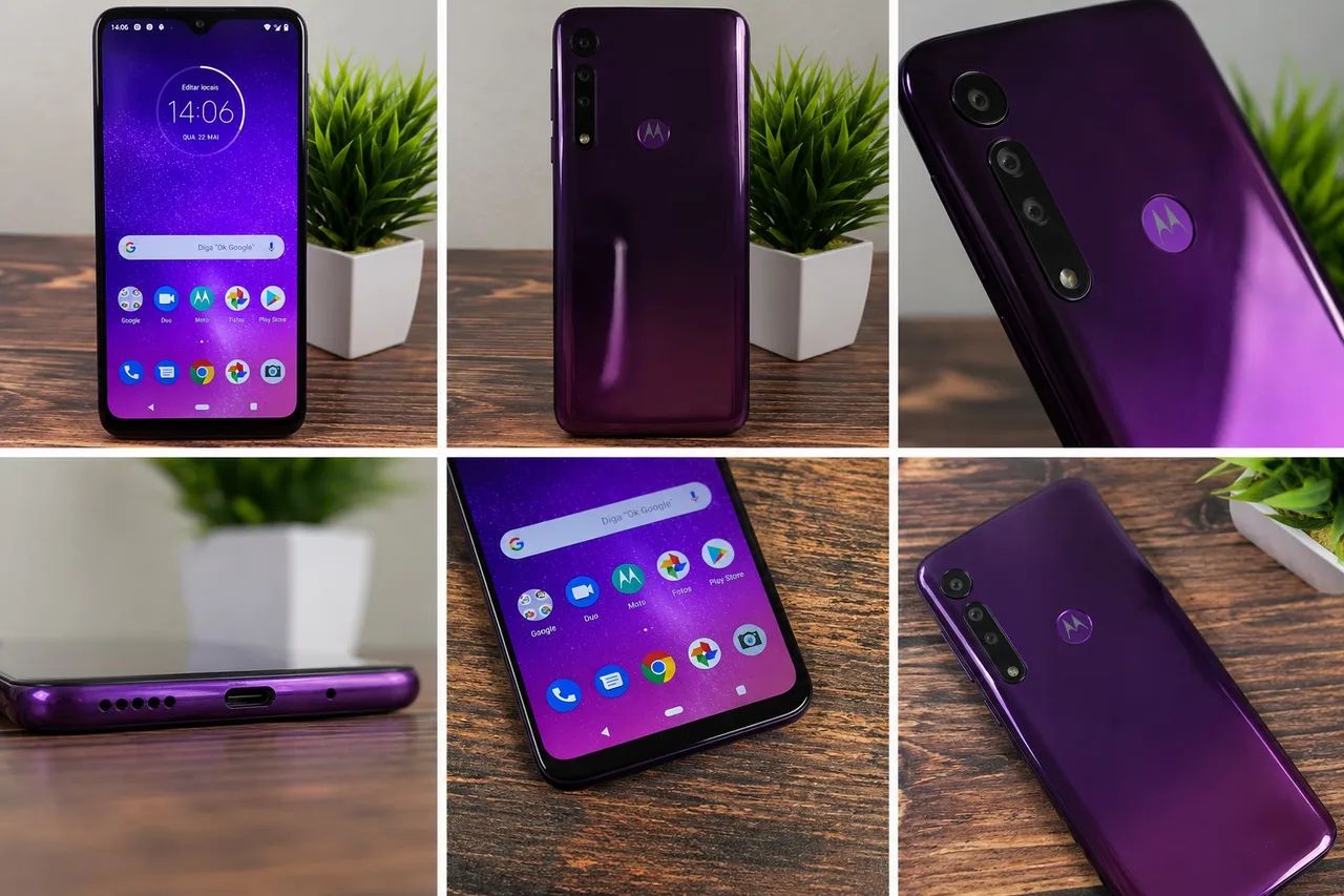     Motorola One Macro 64GB Completo e Funcionando Perfeitamente