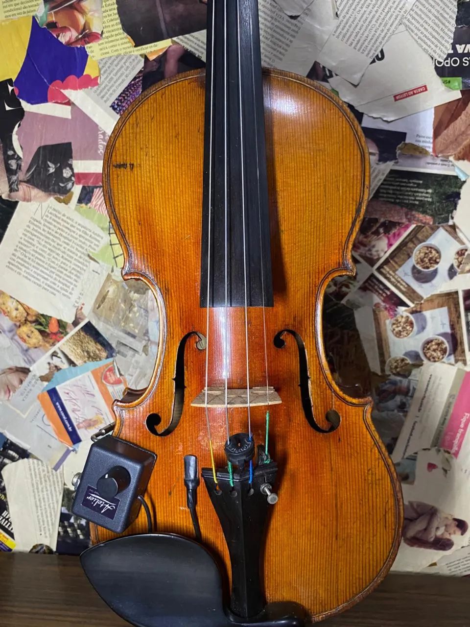 Violino antigo de autor  - Foto 2