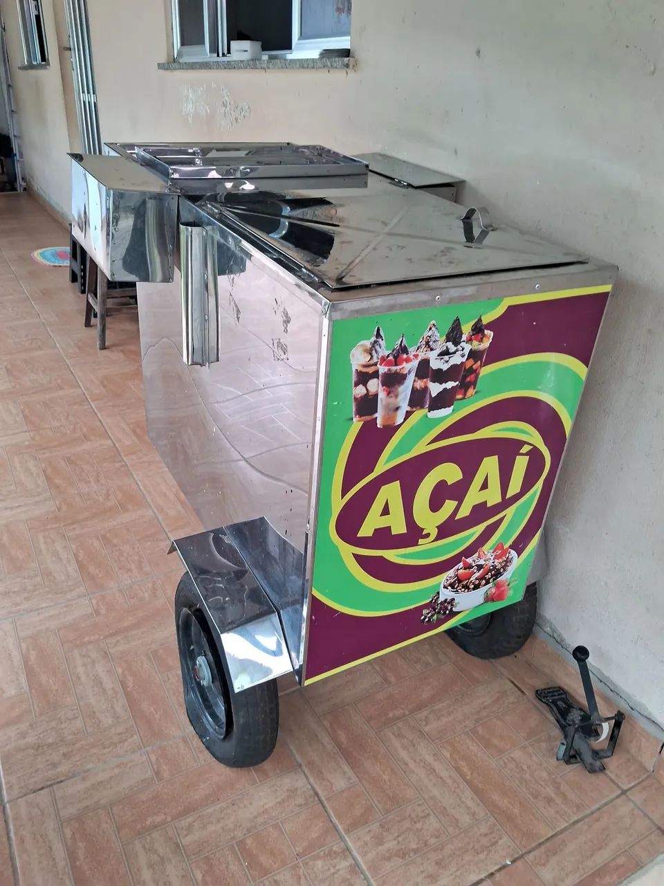 Carrinho de Açai 