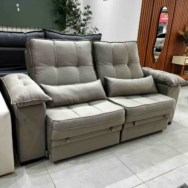 Sofá retrátil 5 pessoas - Foto 2