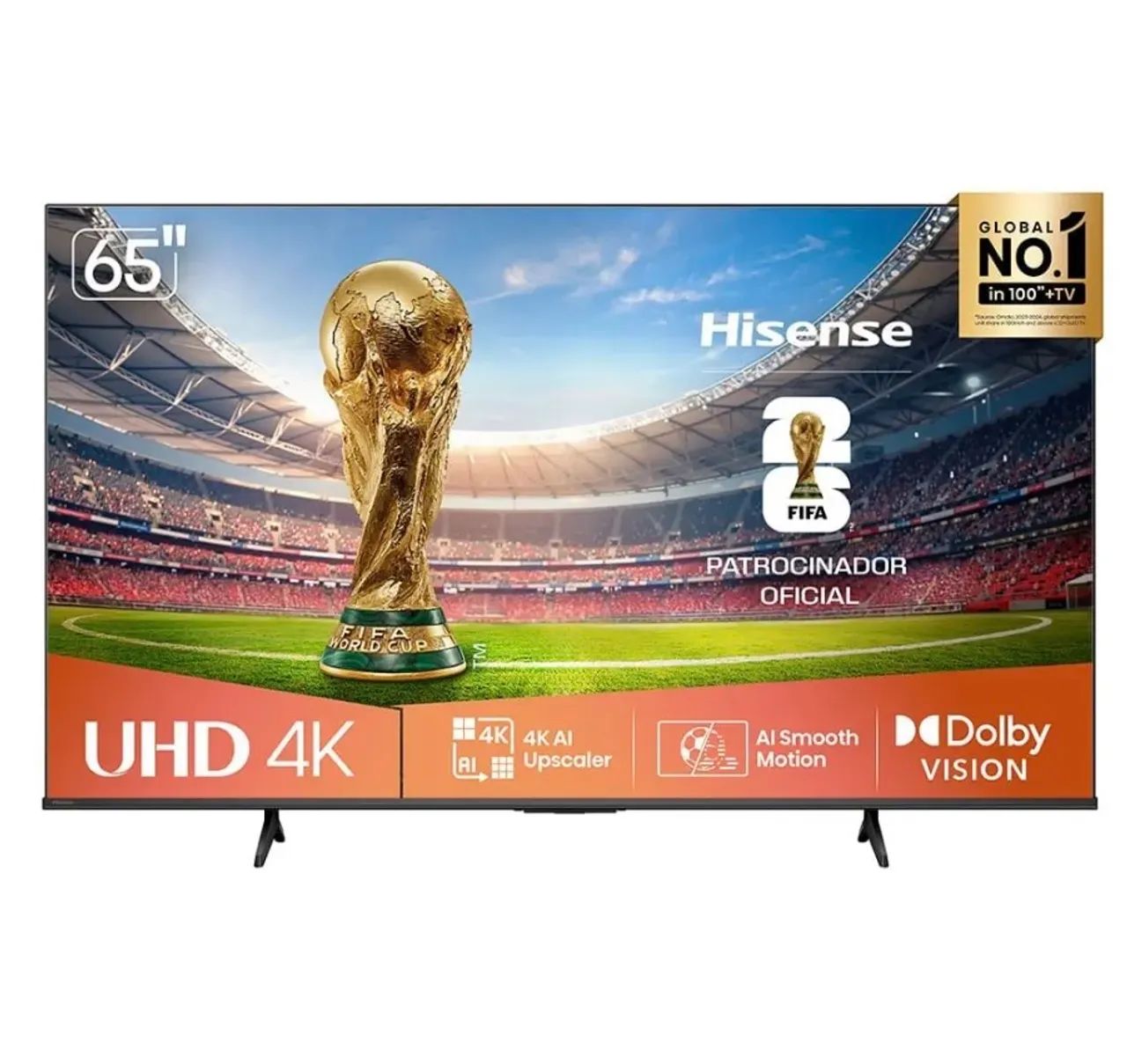TV Hisense 65 Polegadas DLED A6 Nova Lacrada Com Garantia e NF - Foto 2