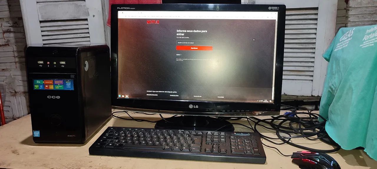 Mini computador completo com monitor de 23 polegadas  - Foto 5