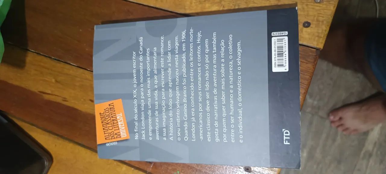 Livro paradidático Canino Branco - Foto 2