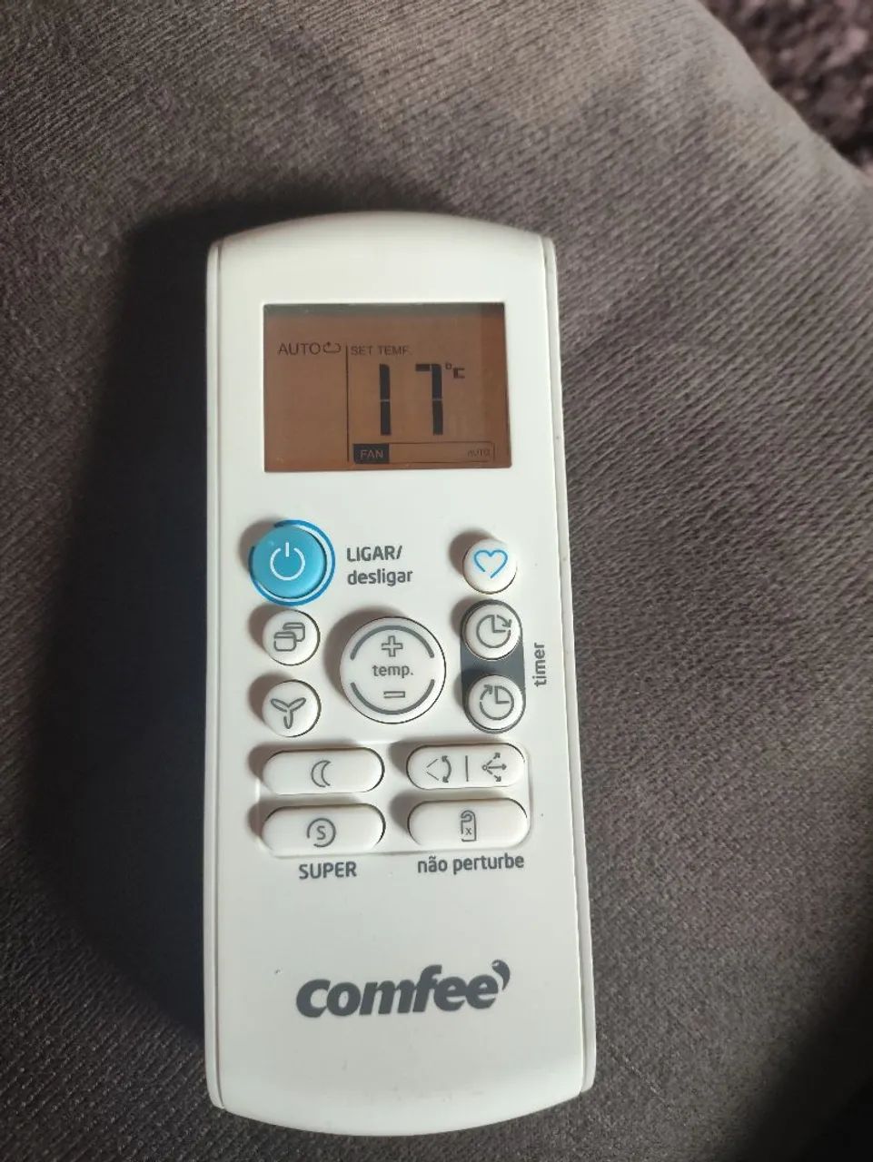 Controle para ar-condicionado 