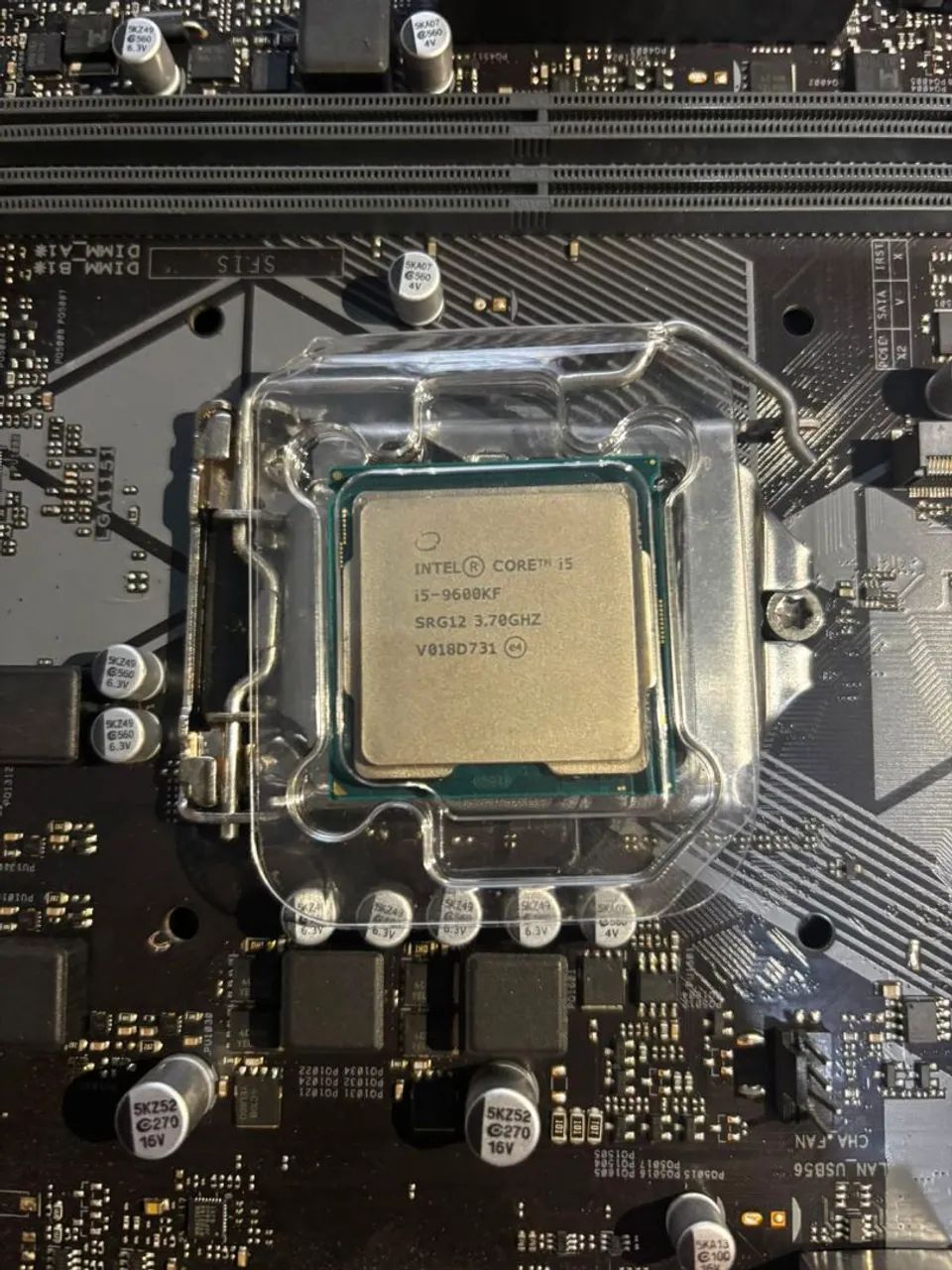 Processador Intel core i5 9600kf + placa mãe ASUS H310M - Foto 2