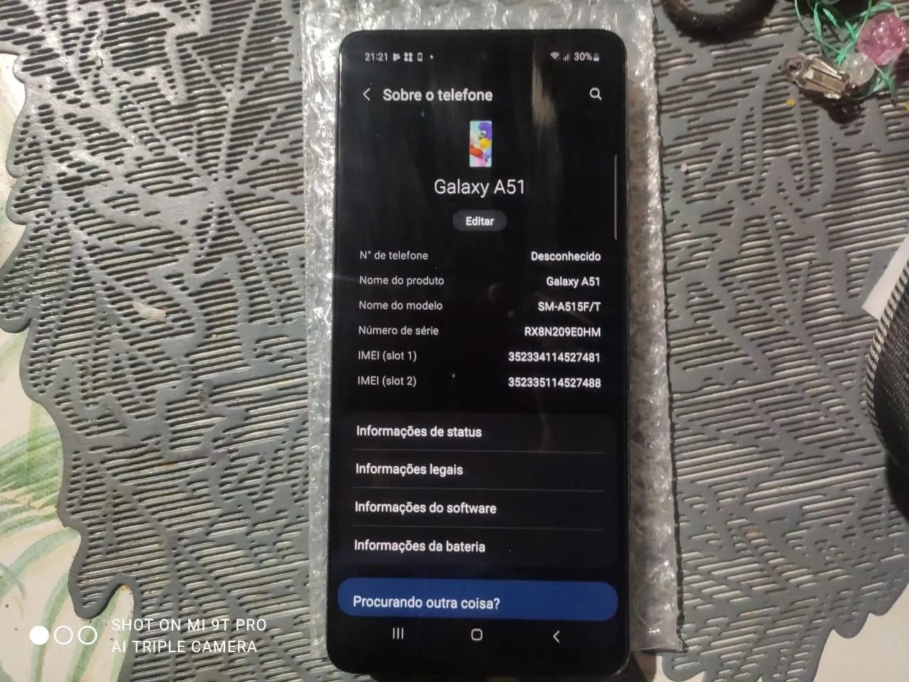 Celular Samsung Galaxy A51 - Foto 2