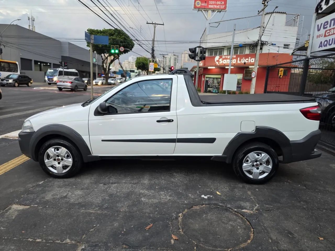 Fiat Strada Working Hard 1.4 Fire Flex 8V CD 2020 - Foto 5