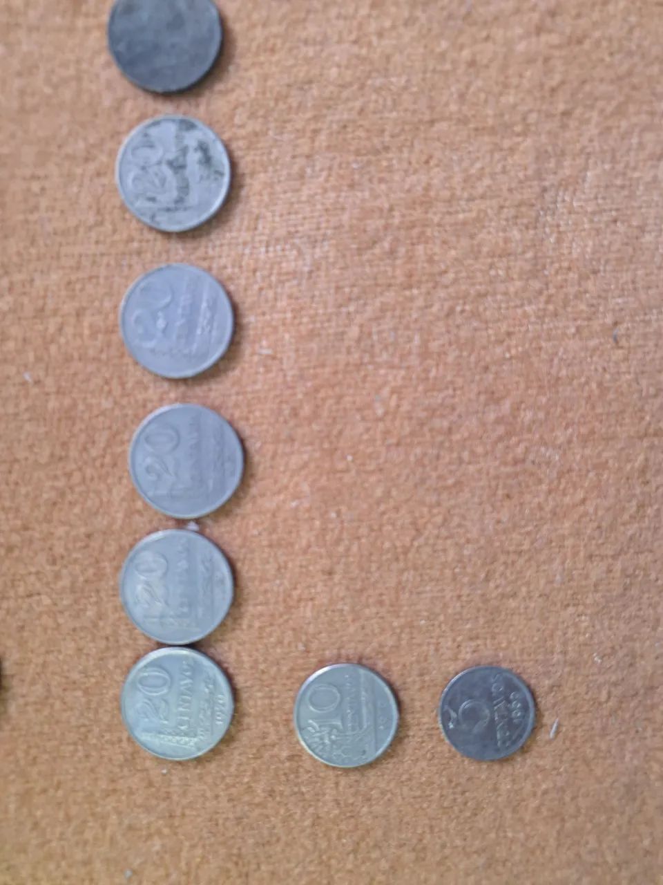Moedas antigas anos 70 - Foto 4