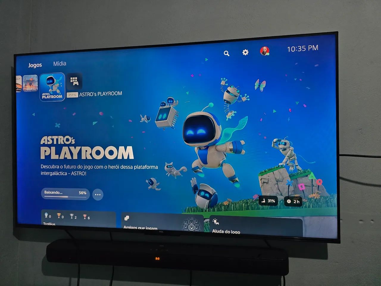 Ps5 Fat Com leitor, 2 controles e jogos (Castanhal) - Foto 5