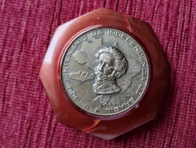 Medalha comemorativa sesquicentenário da independência 