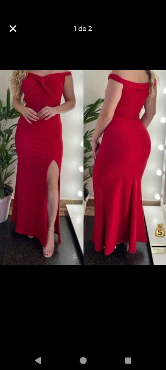 Vestido vermelho 