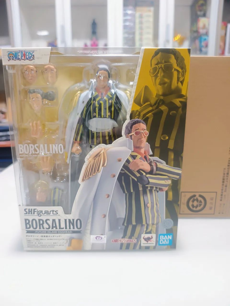 Sh Figuarts Borsalino lacrado com caixa parda