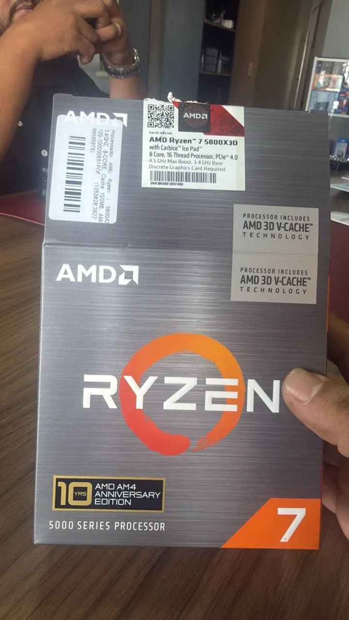 Processador Rayzen 7 5800X3D   - Foto 2
