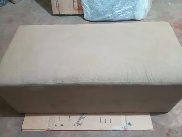 sofa de sala 2 lugares mais um extensor para esticar as pernas - Foto 2