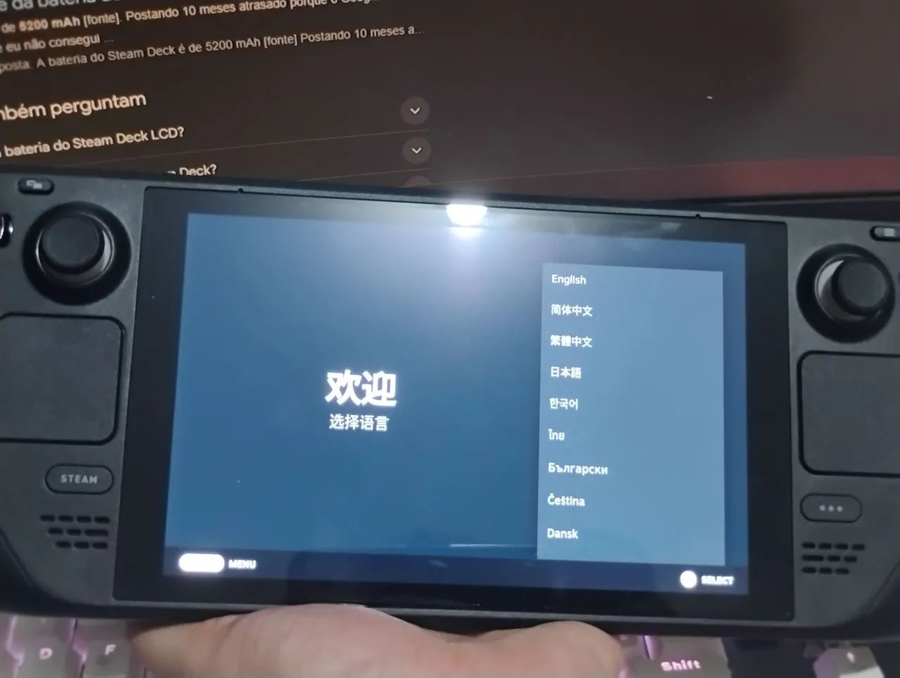 Steam Deck LCD 256gb - Consoles de Vídeo Game - Jardim Santa Rosa