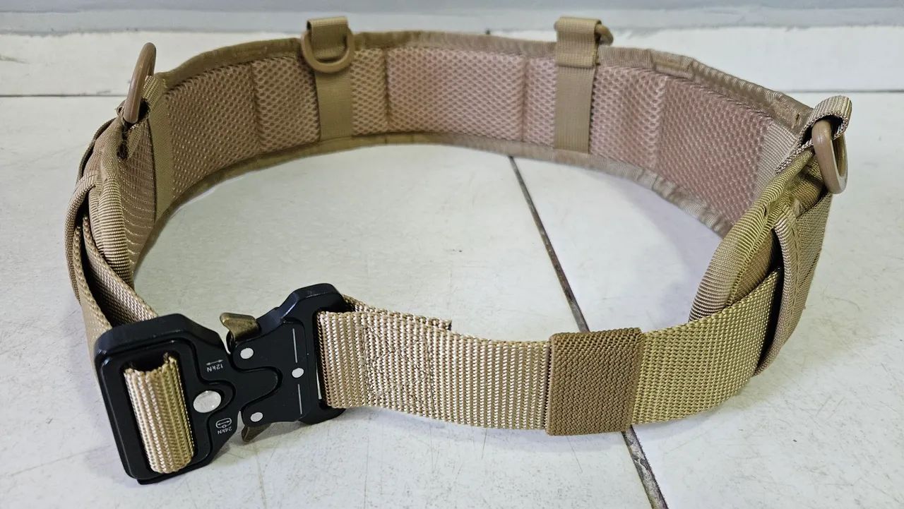 Cinto tático militar, pesca e camping