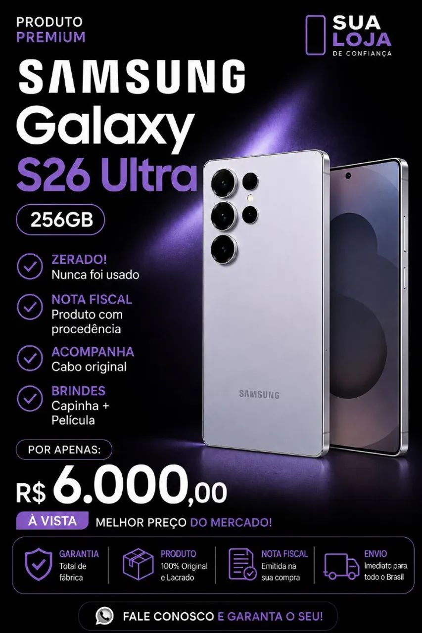 Samsung Galaxy S26 ultra 256gb 