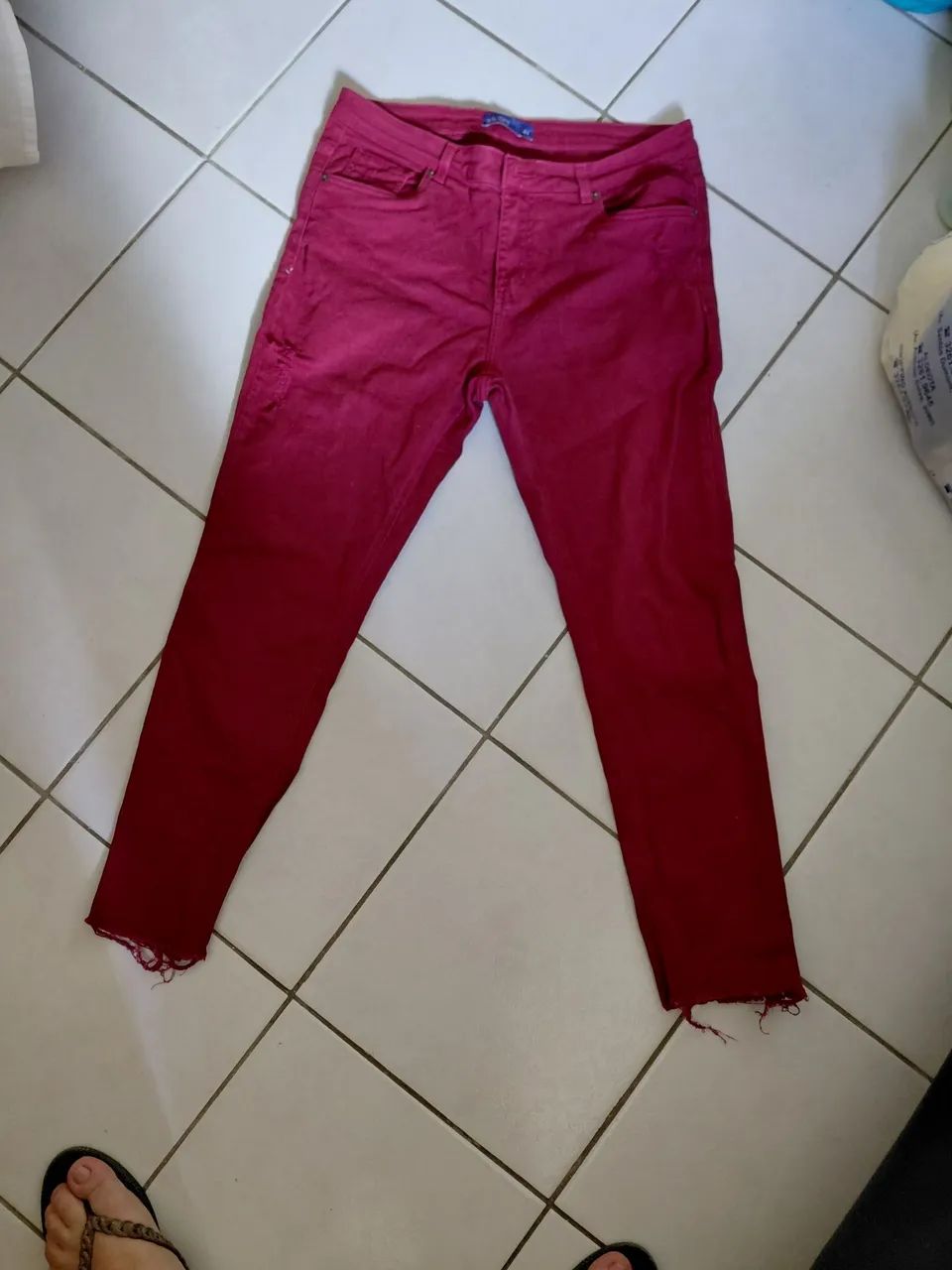 Calça jeans alljeans tamanho 44 - Foto 2