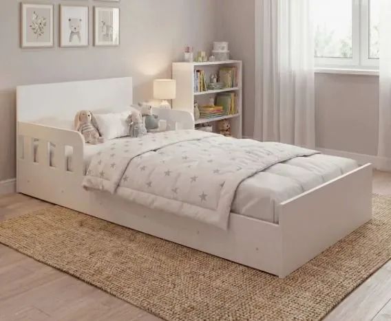 Mini cama infantil Lua com colchão.