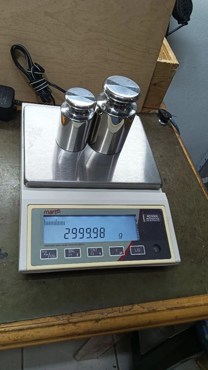 Balança marte ad3300, 3100g X 0,01g