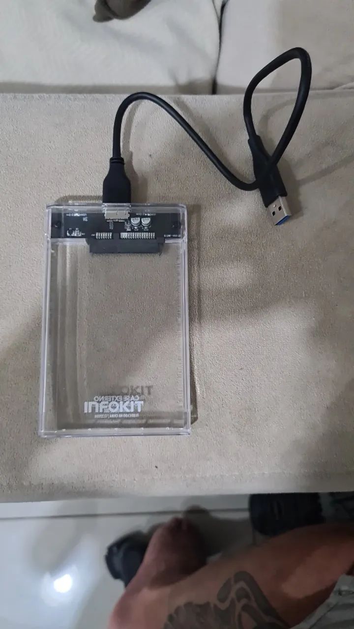 Hd de notebook, case e hd externo  - Foto 4