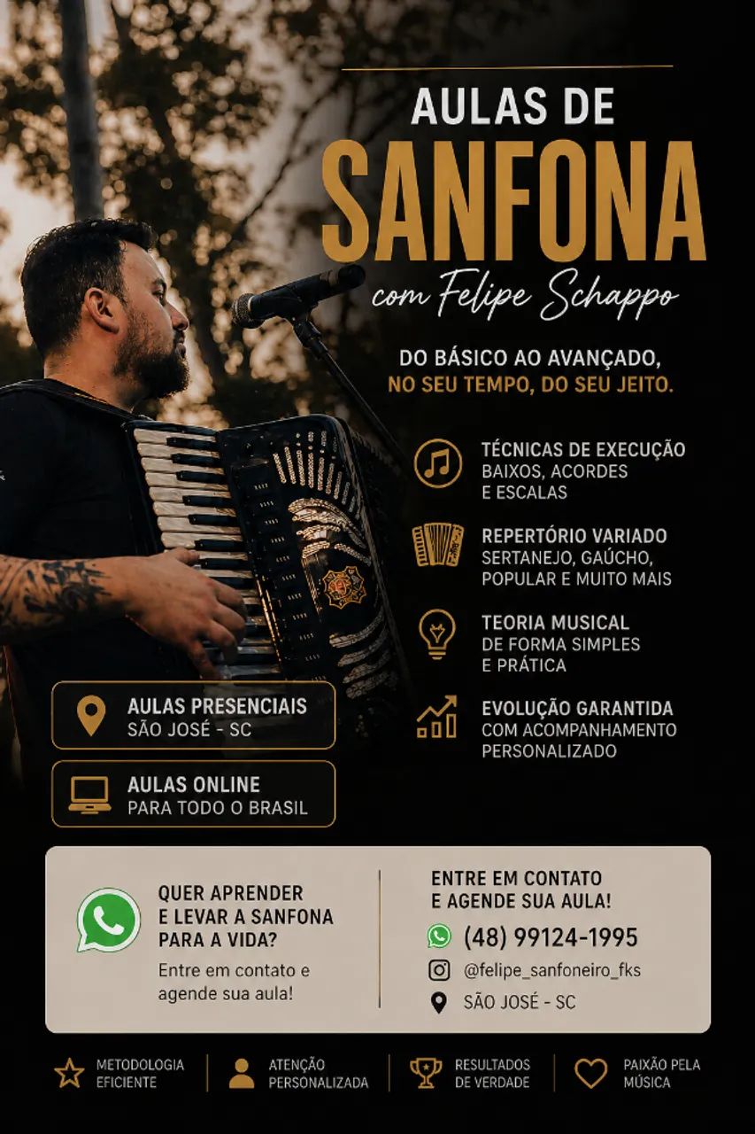 Aula de Acordeon 