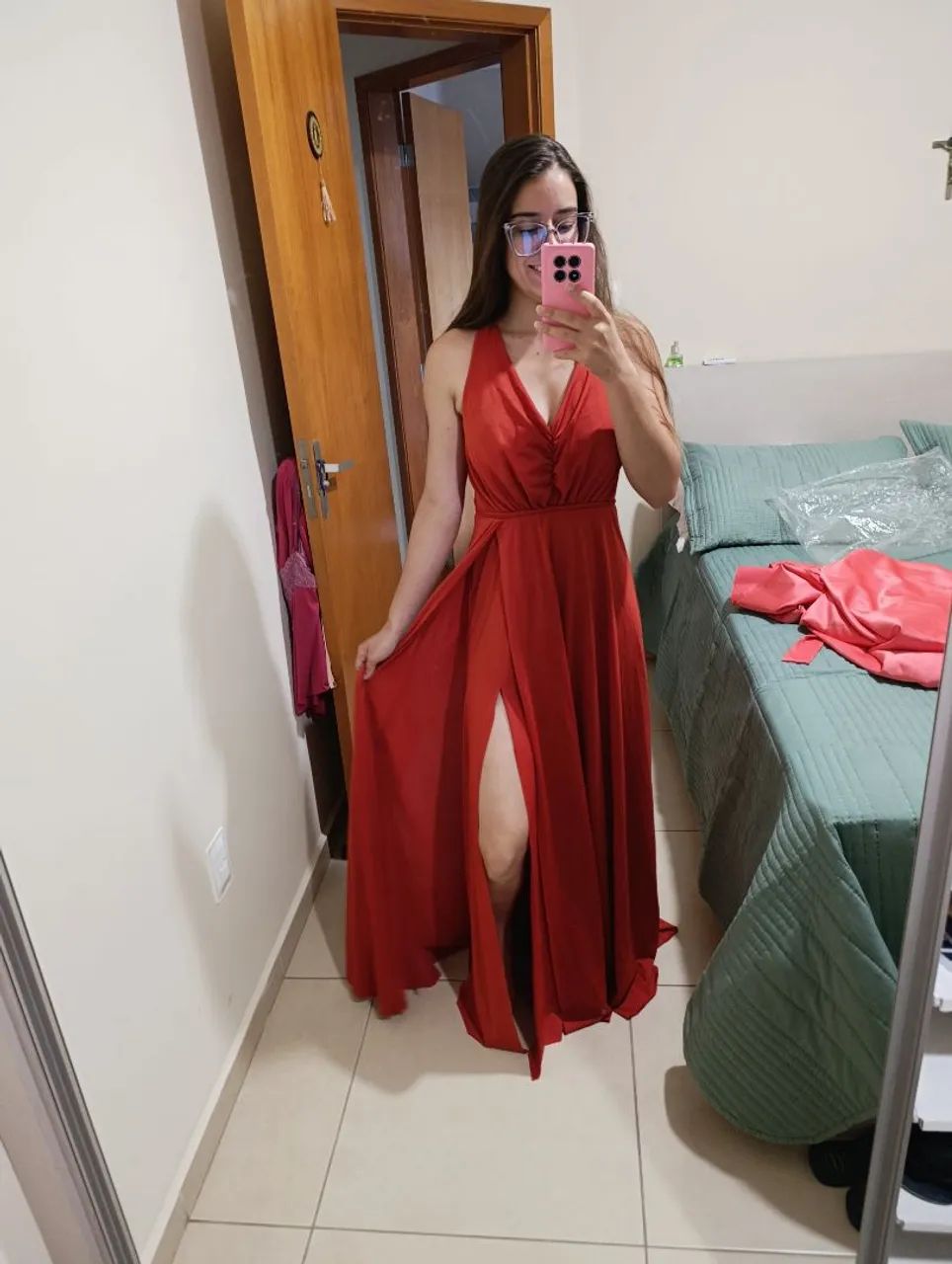 Vestido terracotta