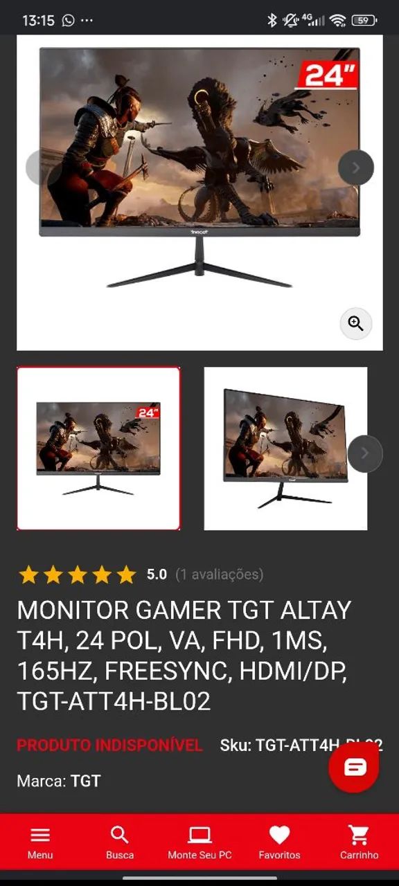 Monitor gamer - Foto 3