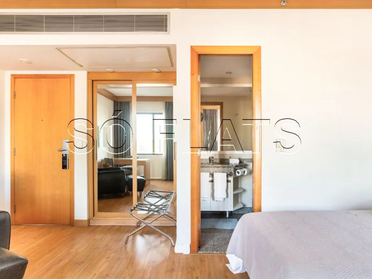 Flat noTatuapé disponível para locação com 28m², 01 dorm e 01 vaga de garagem. - Foto 5