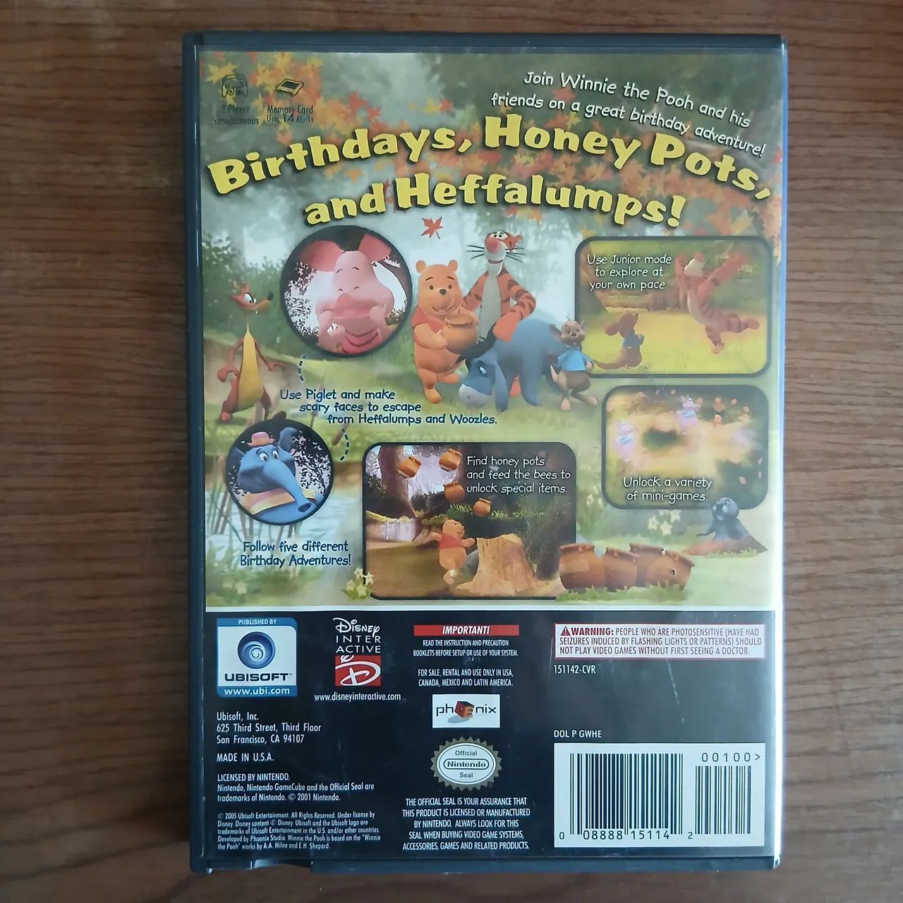 URSINHO POOH NINTENDO GAMECUBE - Foto 2