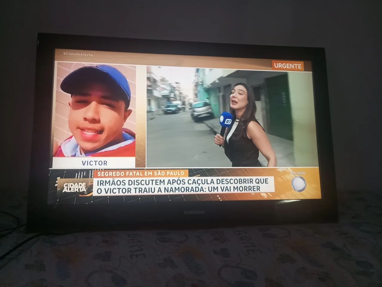 Vendo TV Samsung 43 polegadas TV não smart funciona perfeitamente conversor integrado  - Foto 2