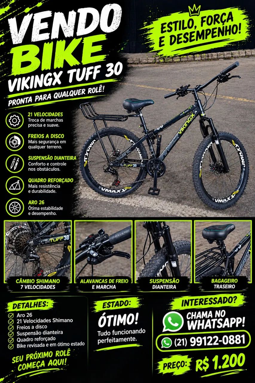Bike viking Aro 26 Nova 