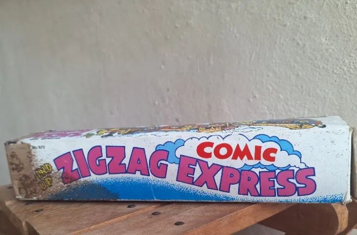 Antigo Trenzinho Zigzag Express Comic Anos 90 (Usado) - Foto 2