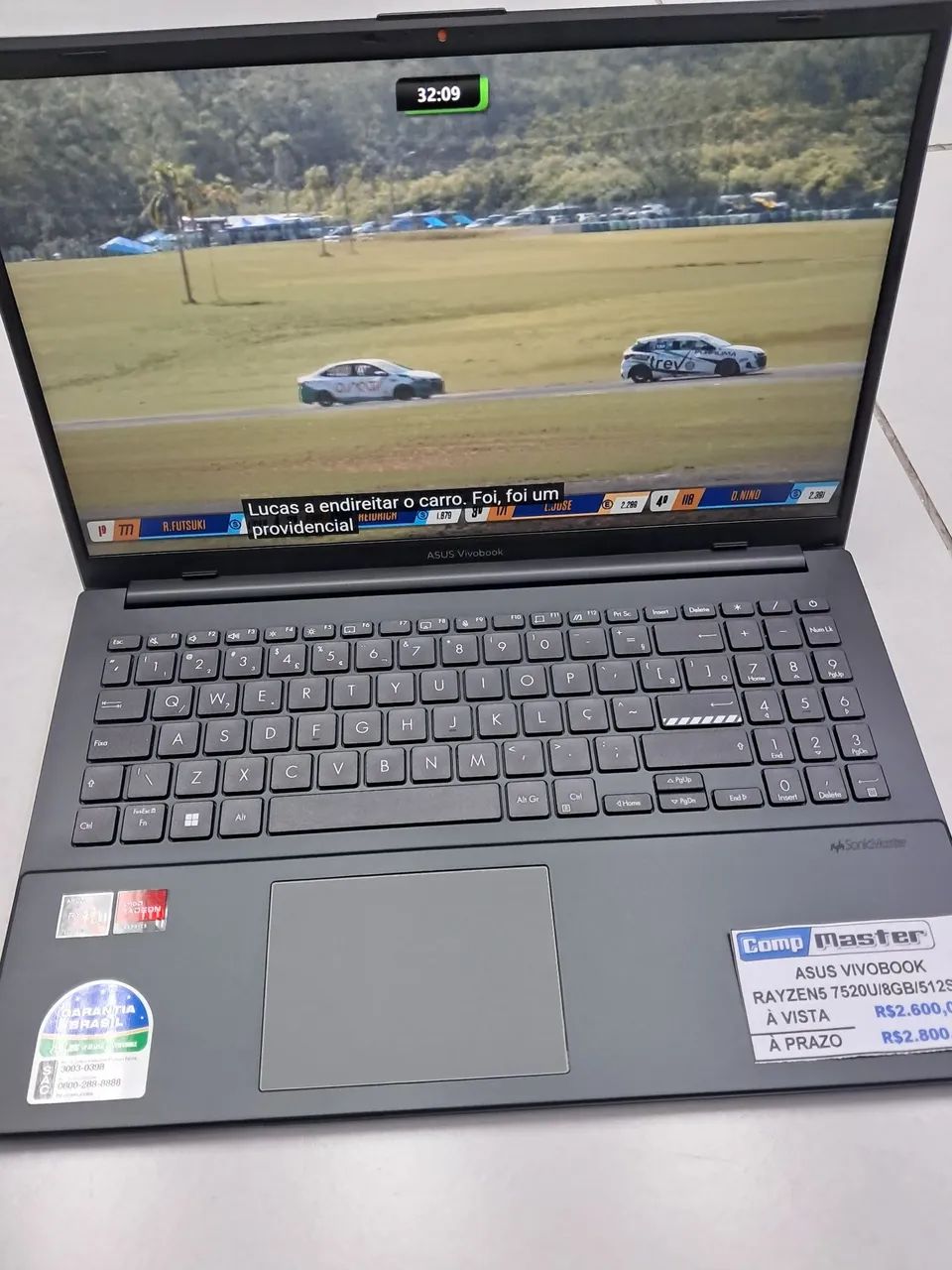 Notebook Rayzen 5 7520u 