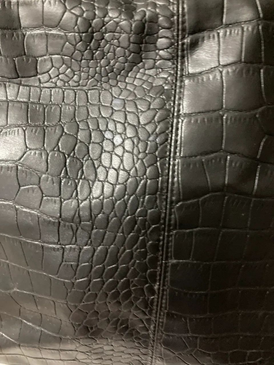 Bolsa de corvim preta de ombro  - Foto 5