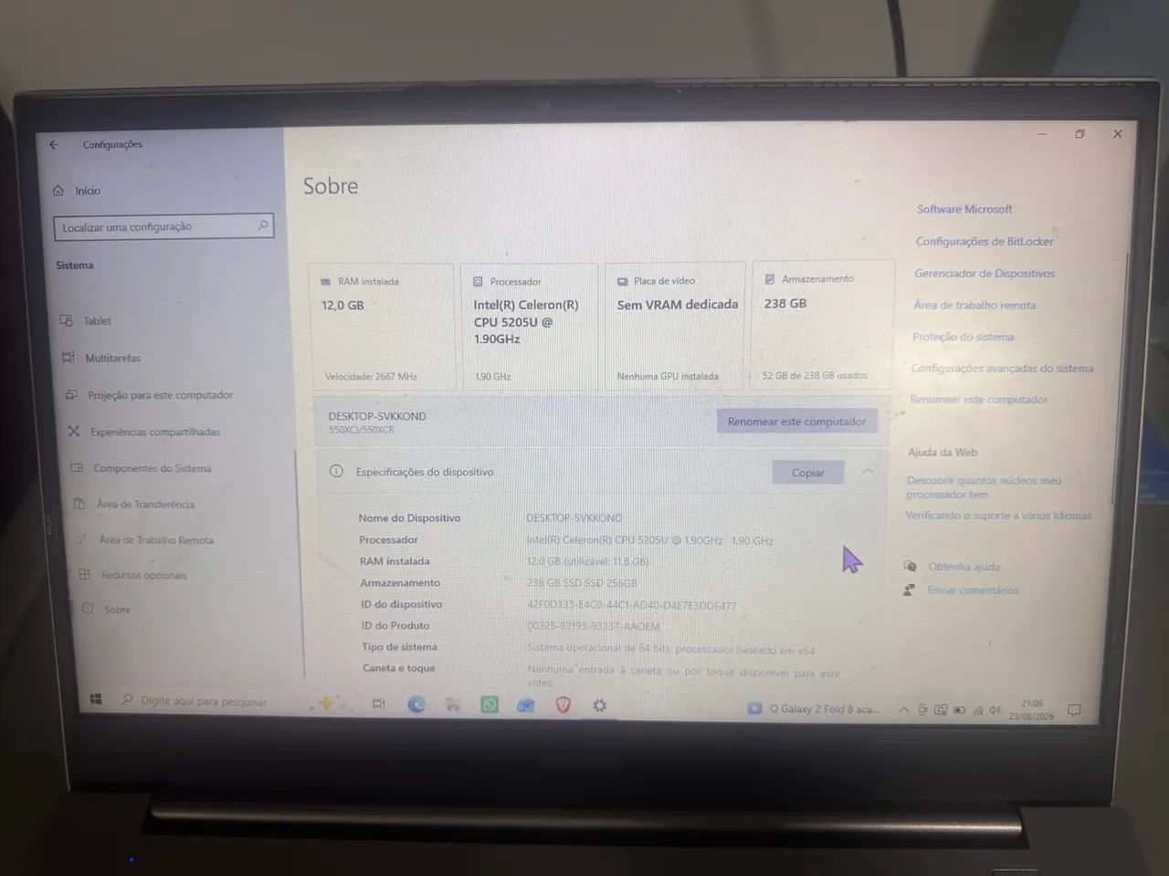 Notebook Samsung  - Foto 4