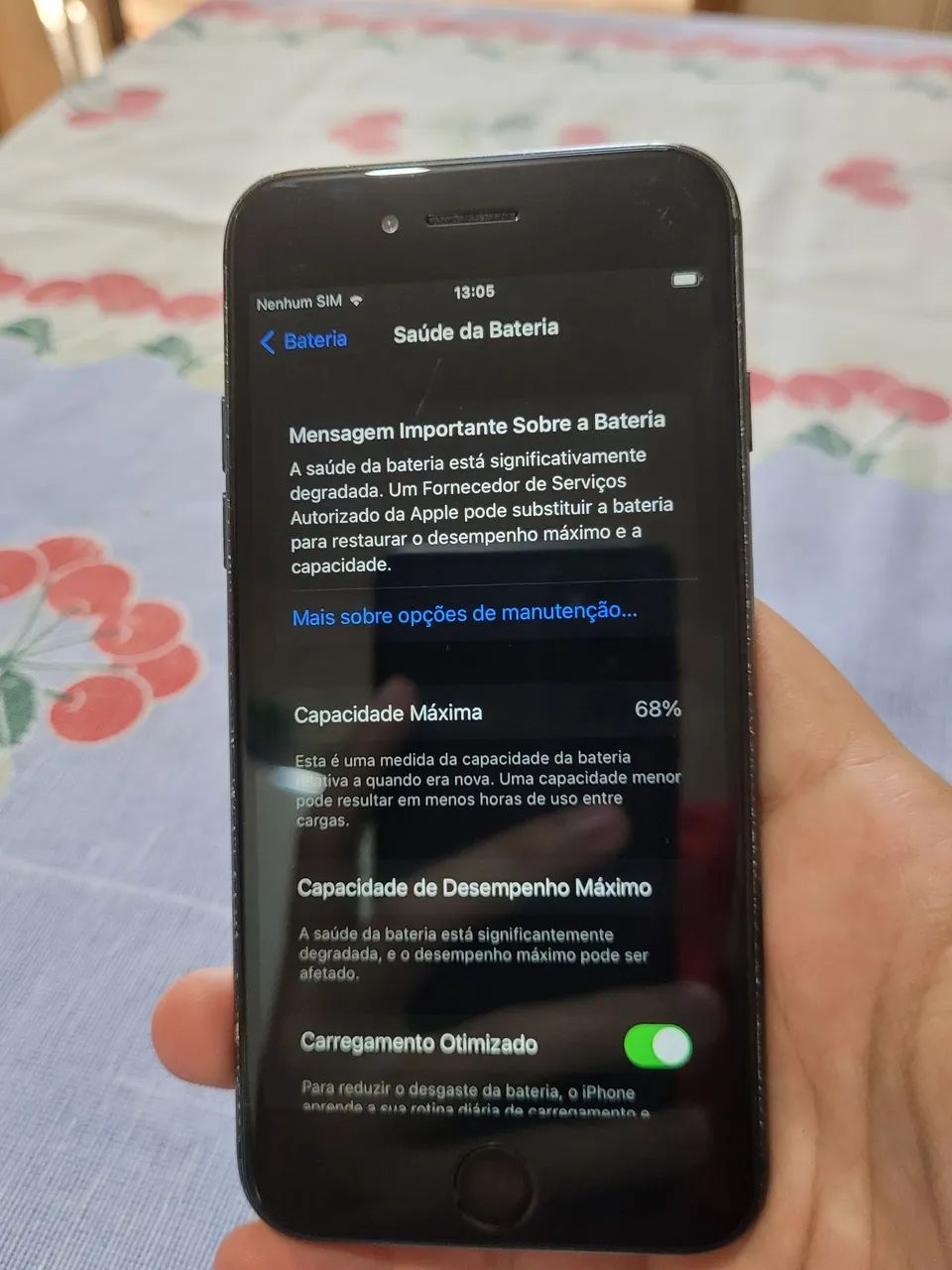 IPhone 7 128GB - Funcionando perfeitamente | Com marcas de uso - Foto 5
