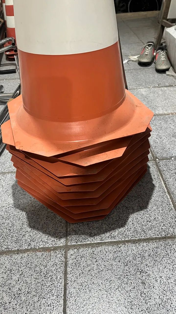 Kit Cone sinalizador 75cm - 10 und - Foto 2