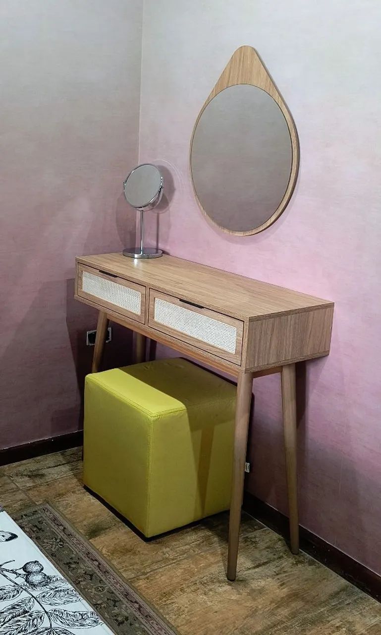Puff amarelo Tok&Stok - Foto 3