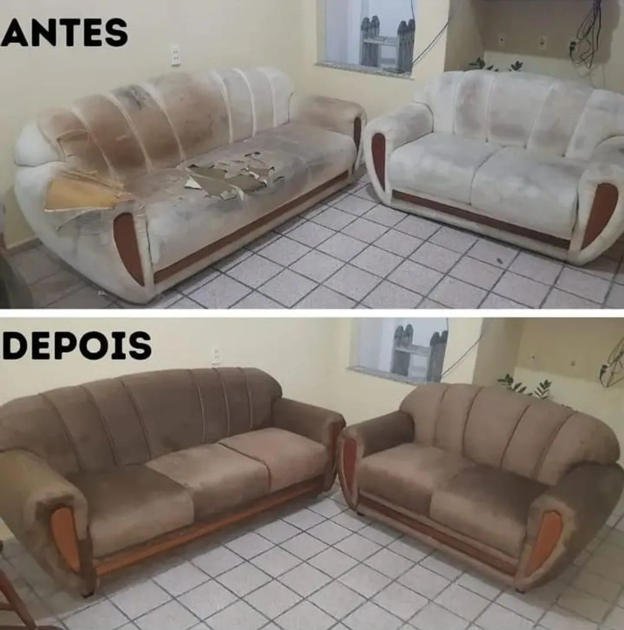 Reforma deixe seu sofá novo de novo - Foto 3