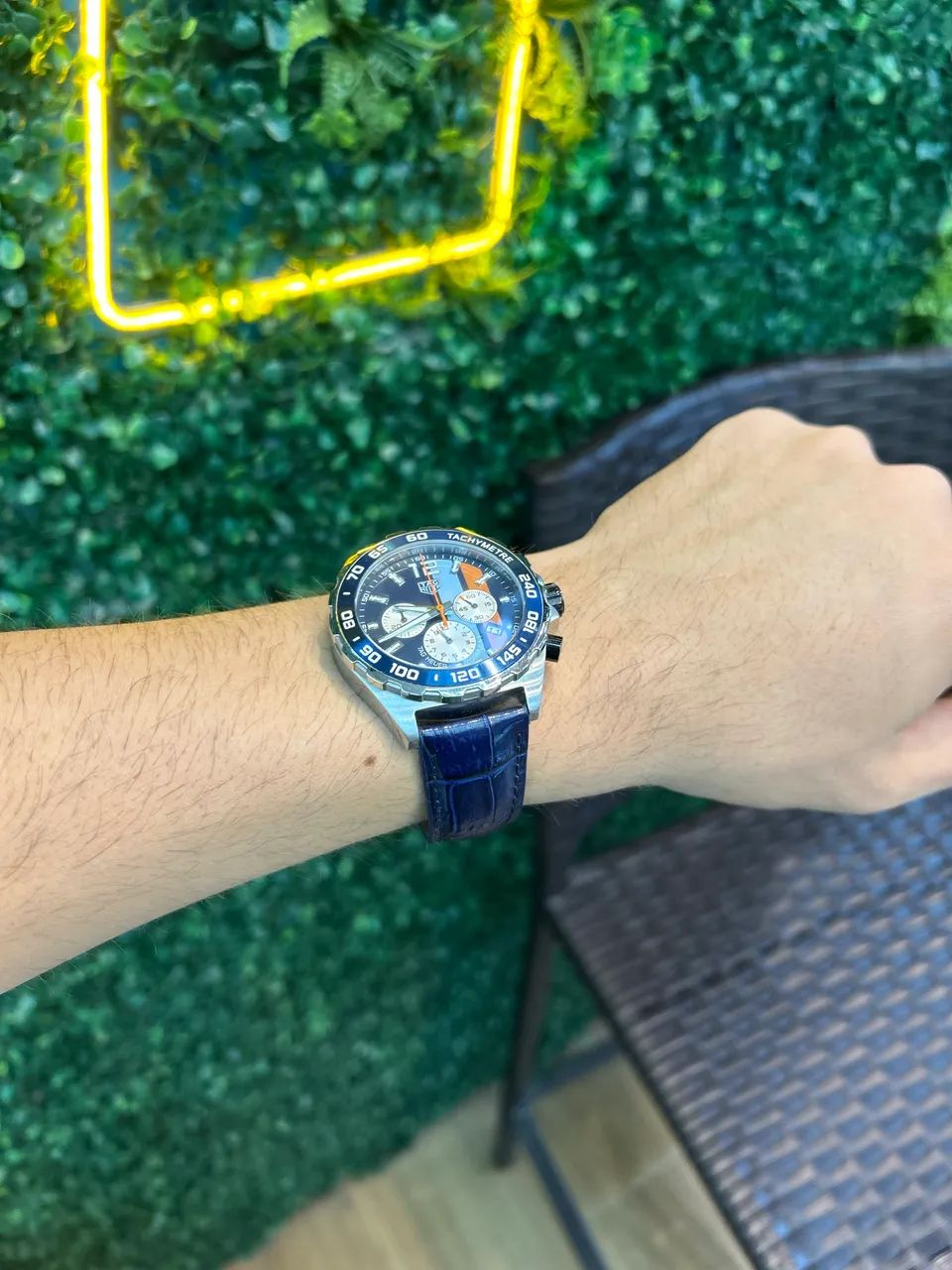 Tag Heuer Formula 1 Chronograph Gulf Edition - Foto 2