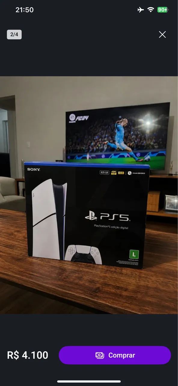 Ps5 novinho  - Foto 3