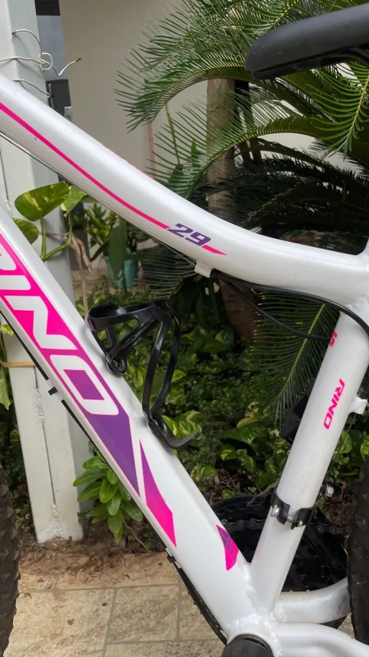 bicicleta rino monalisa aro 29 semi-nova, praticamente sem uso! - Foto 2