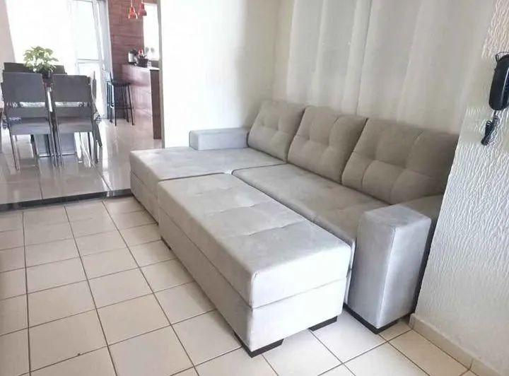 Sofá  três  lugares chaise  - Foto 4