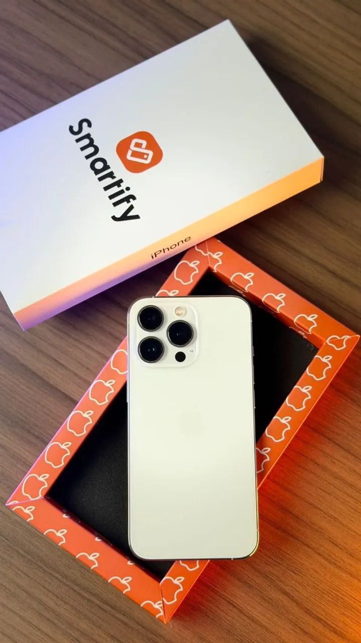 IPHONE 13 PRO BRANCO 128GB 100% | DISPONÍVEL NA SMARTIFY