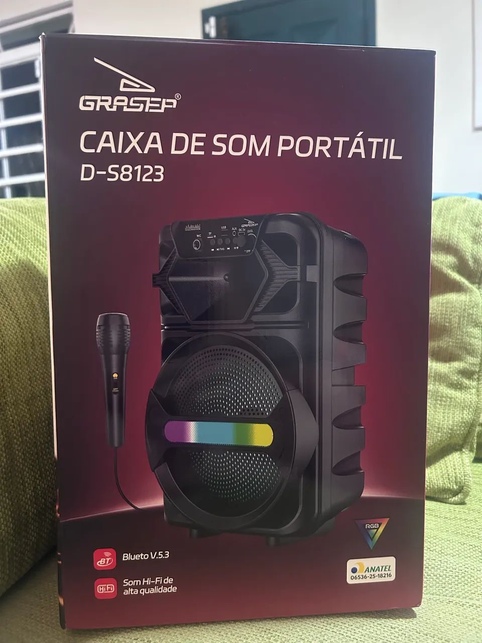Caixa de Som portátil