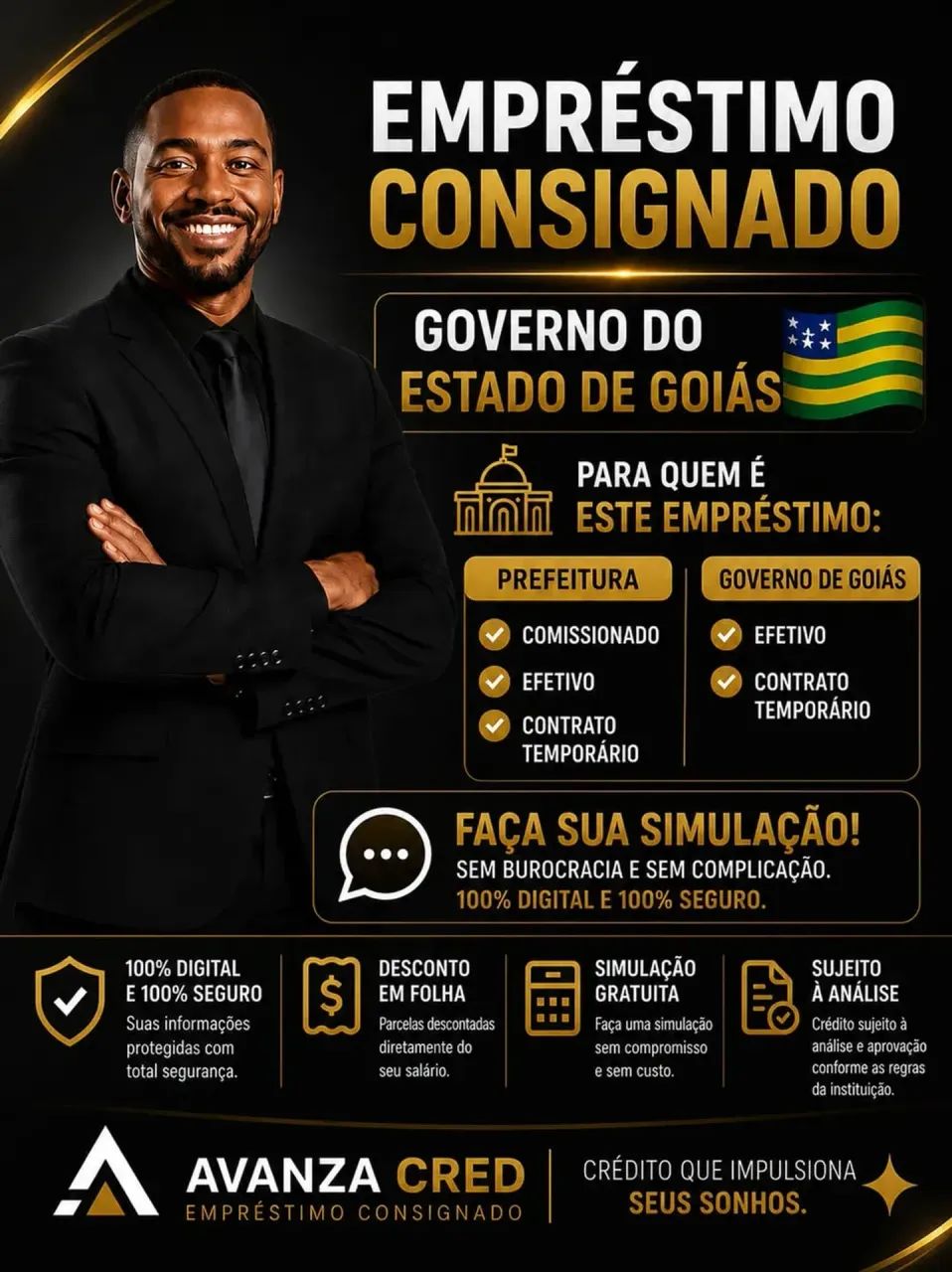 Serviços de crédito: