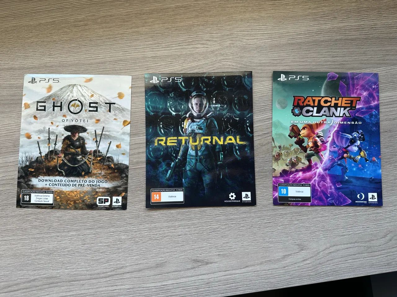 Jogos Mídia Digital PS5